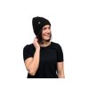 Knitted beanie black