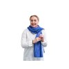 Silk scarf with IOCB jubilee logo blue