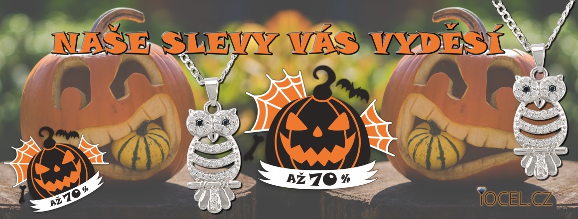 Halloween ve znamení AKCE A SLEVY
