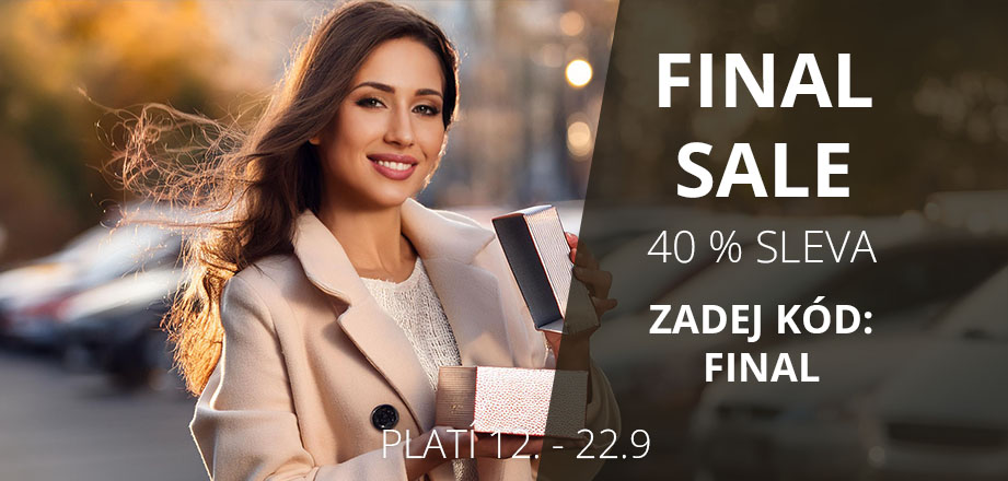 Akce měsíce září - FINAL SALE