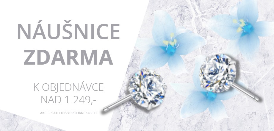 Náušnice k objednávce zdarma