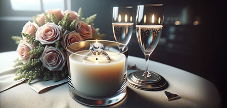 10 originálních způsobů, jak darovat prsten: Od vonné svíčky po hledání pokladu