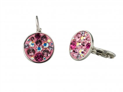 nausnice-swarovski-elements-pink-mix