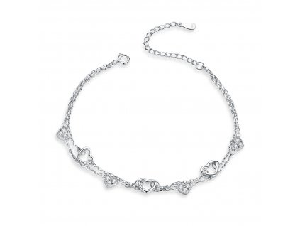 stribrny-naramek-dvojity-love-zirkon-ag-925-1000