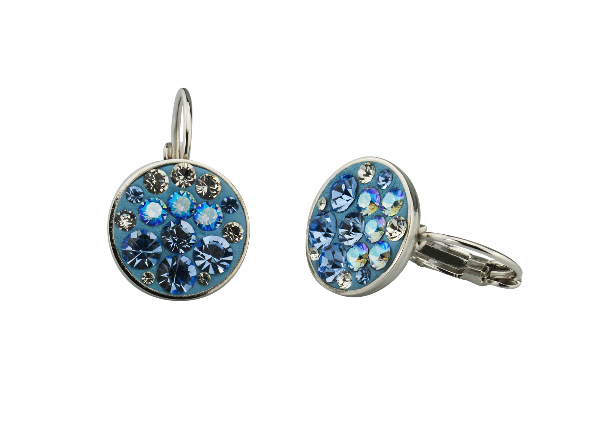 Linda's Jewelry Náušnice Light Blue Mix IN123