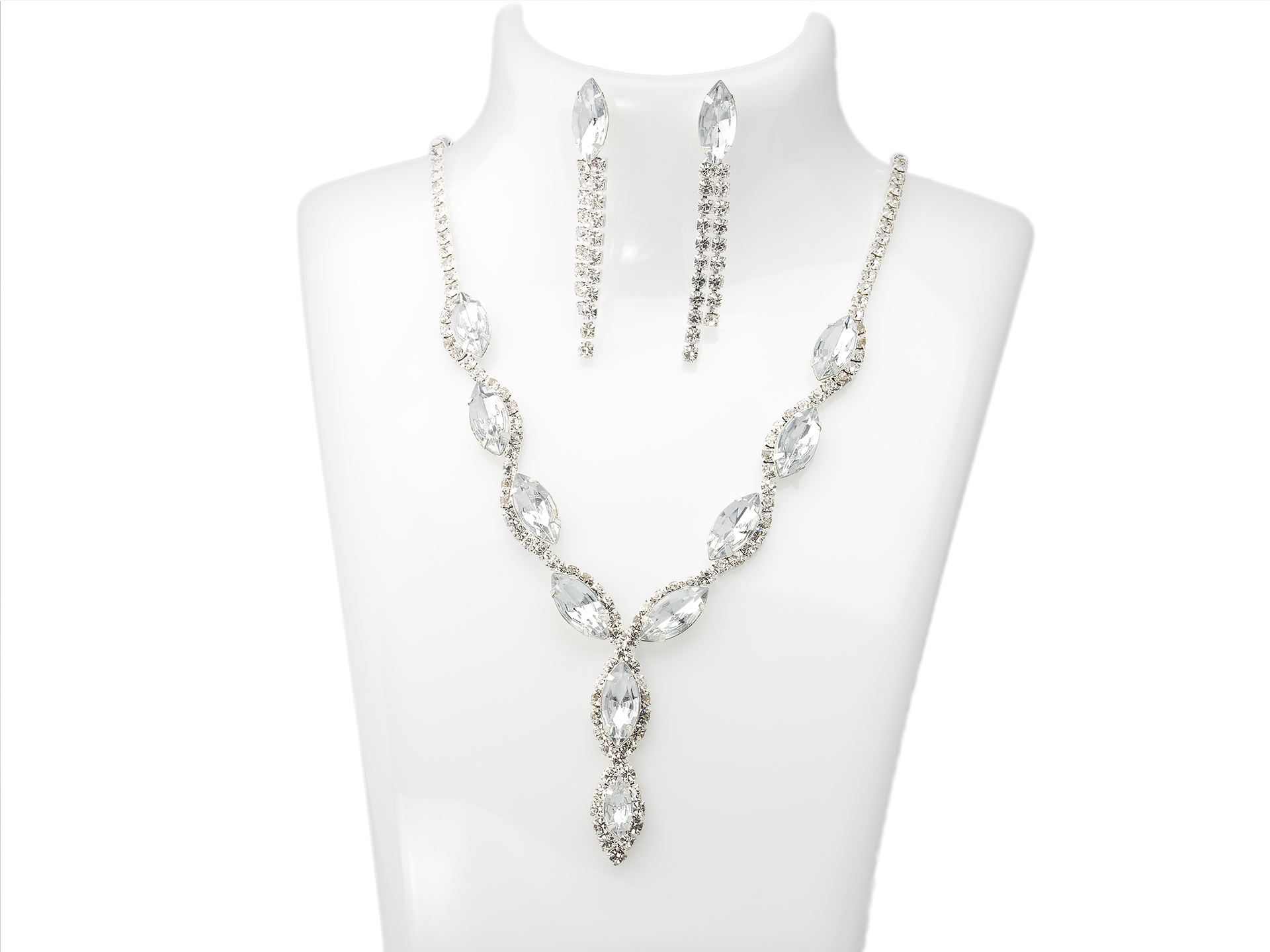 Linda\'s Jewelry Sada šperků bižuterie Crystal Bright IS010