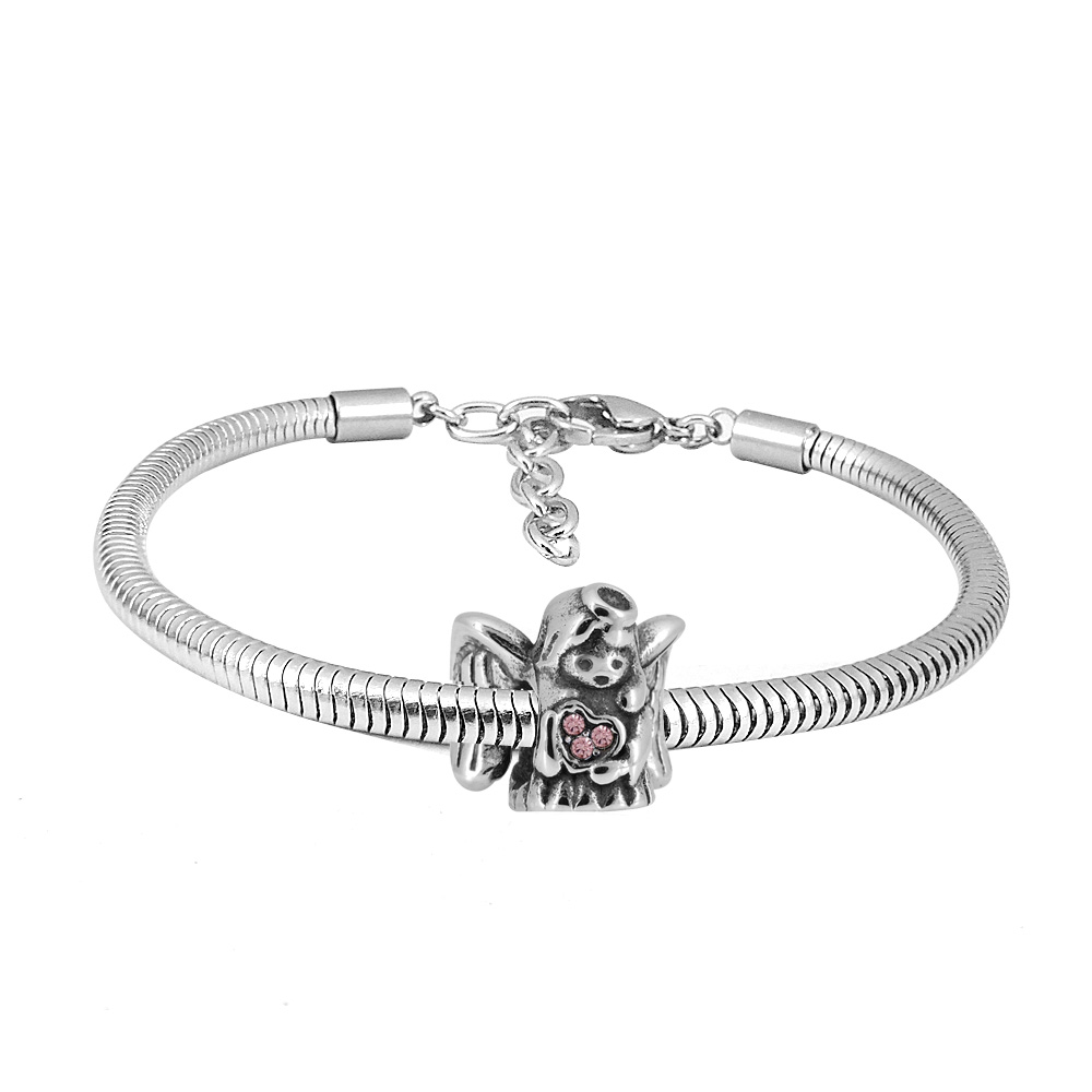 Linda\'s Jewelry Náramek Andělská láska Chirurgická ocel INR085