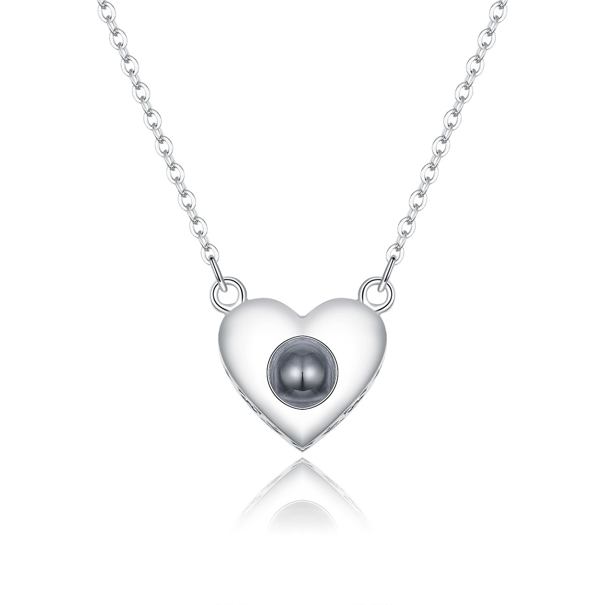 Linda\'s Jewelry Stříbrný náhrdelník Řeč Lásky Ag 925/1000 INH119