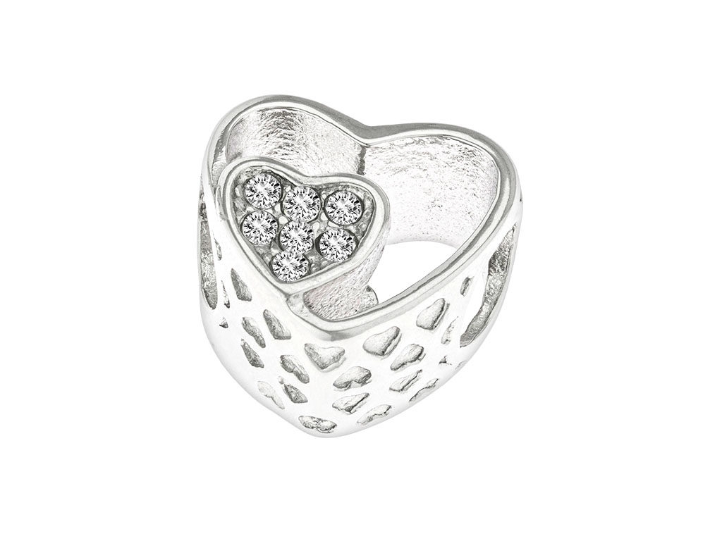 Levně Linda's Jewelry Přívěsek Forever Love chirurgická ocel IP027