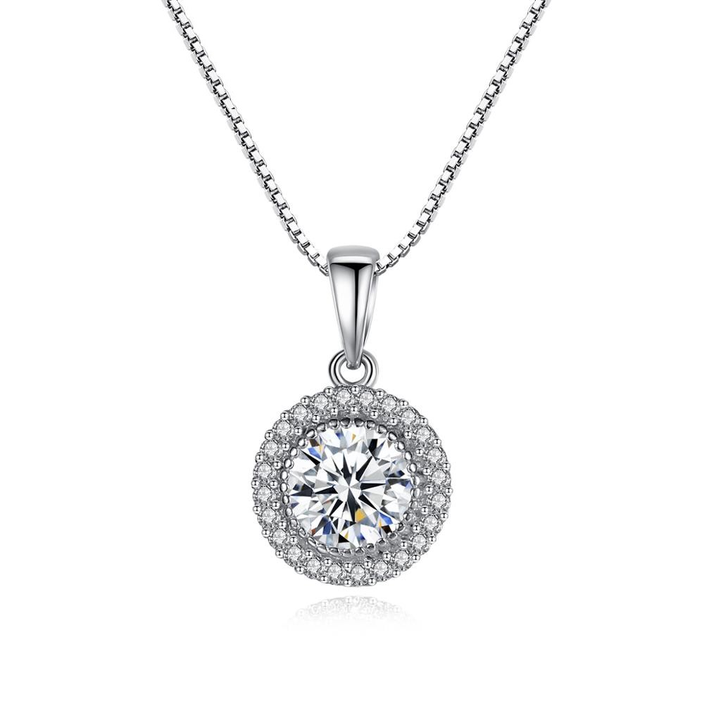 Linda's Jewelry Stříbrný náhrdelník Iconiq Zirconiq Ag 925/1000 INH158