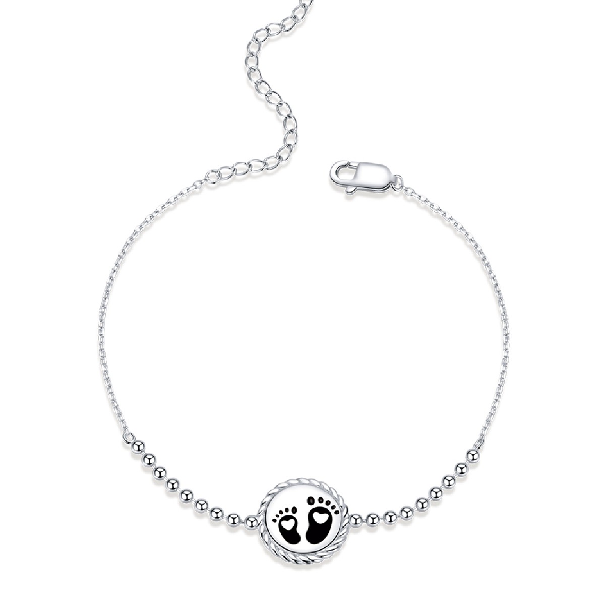 Linda\'s Jewelry Stříbrný náramek Pouto Života Ag 925/1000 INR125
