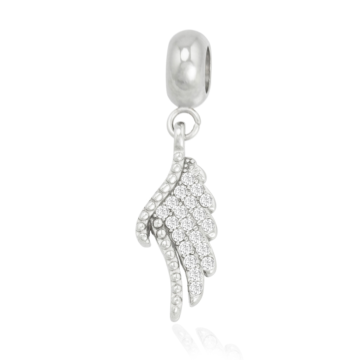 Levně Linda's Jewelry Visací Přívěsek Andělské křídlo chirurgická ocel IP046