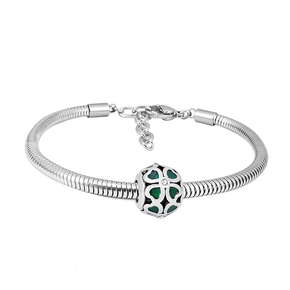 Levně Linda's Jewelry Náramek Irish Luck chirurgická ocel INR152