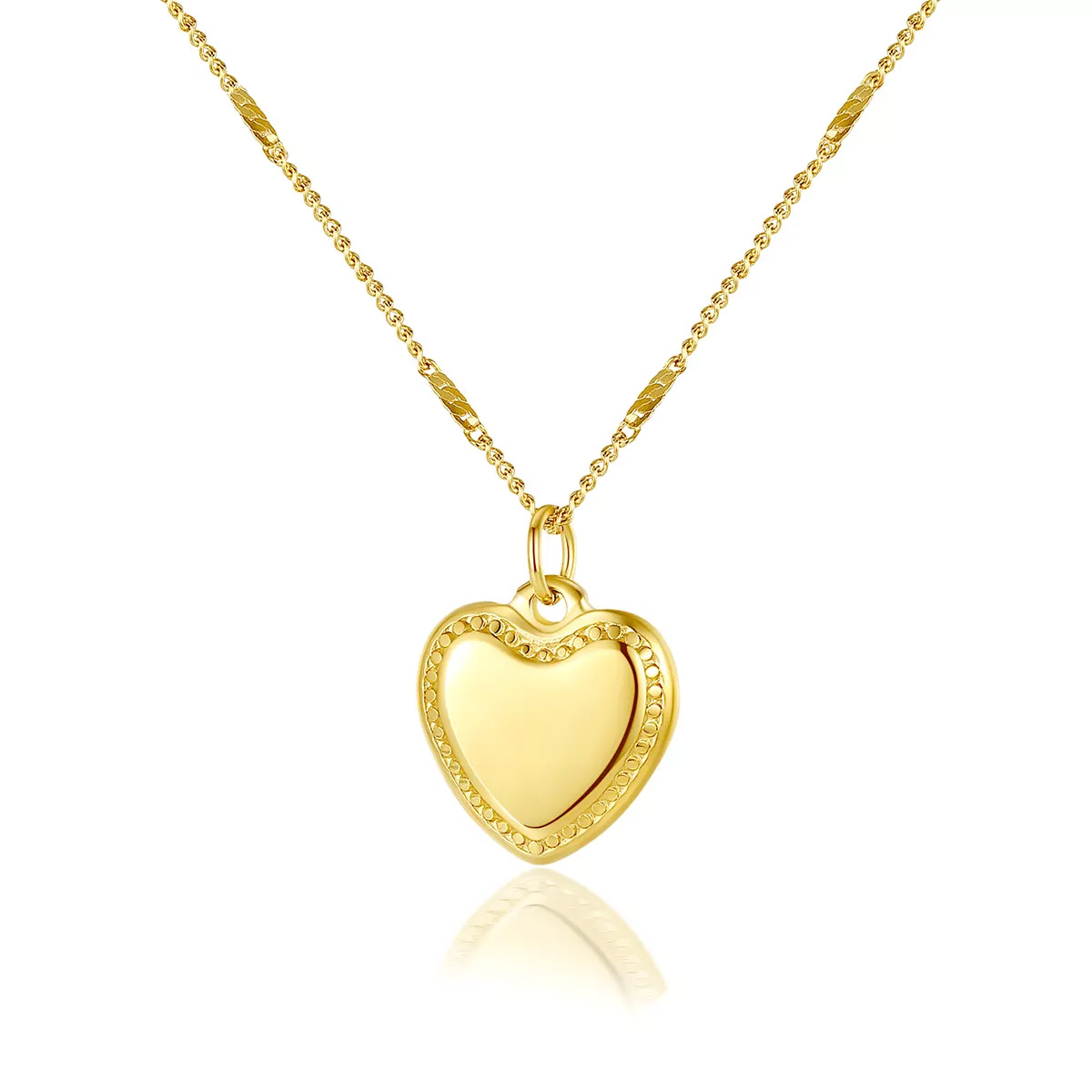 Levně Linda's Jewelry Náhrdelník Vášnivé Srdce chirurgická ocel INH197