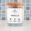 Vonná svíčka - Krémová Vanilka 145 ml - pozadi
