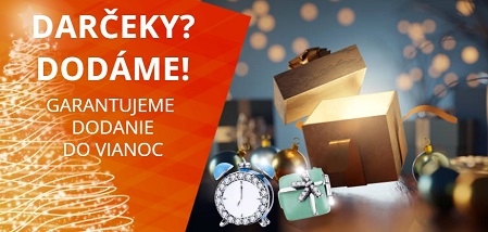 Darčeky s garantovaným doručením do Vianoc