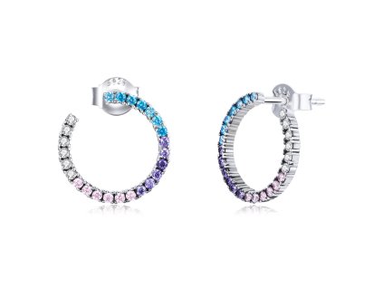 strieborne-nausnice-pastel-dream-circle-ag-925-1000