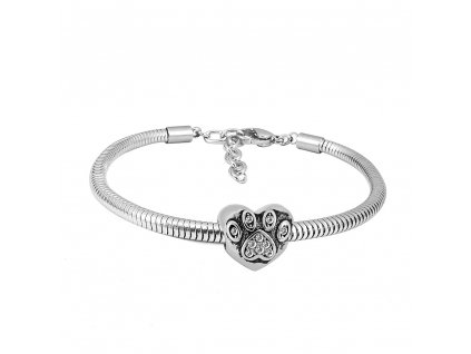 Náramok Labka Chirurgická oceľ  +Darčeková krabička zdarma