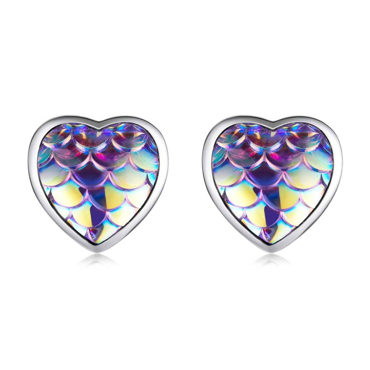 E-shop Linda's Jewelry Strieborné náušnice Čarovné Srdce Ag 925/1000 IN328