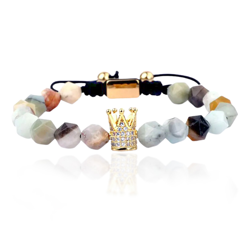 E-shop Linda's Jewelry Korálkový náramok Amazonit INR201