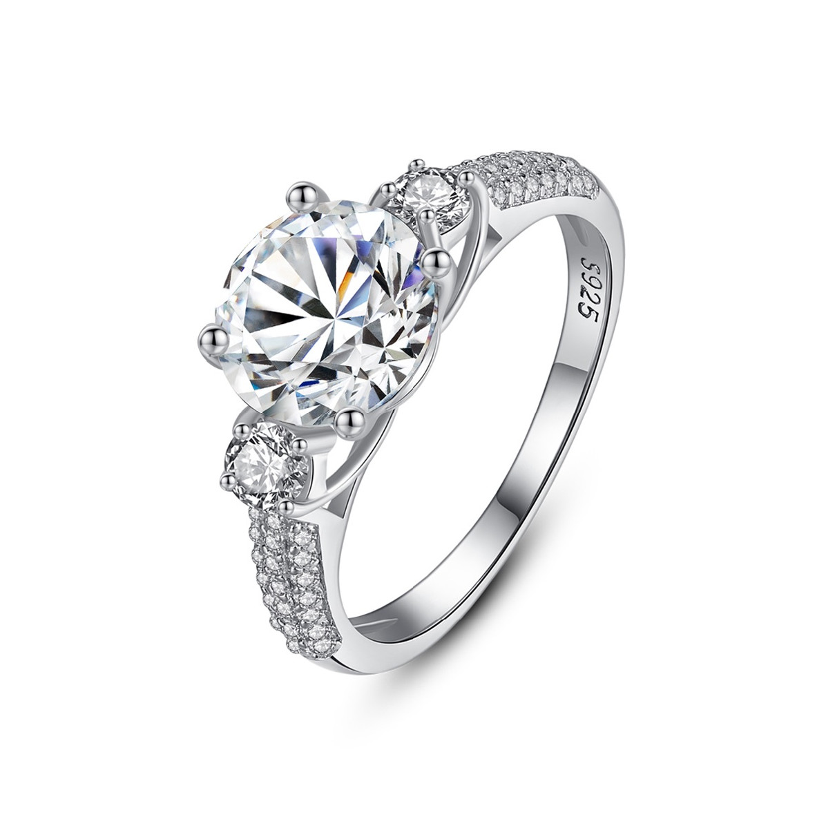 E-shop Linda's Jewelry Strieborný prsteň Devotion Ag 925/1000 IPR098