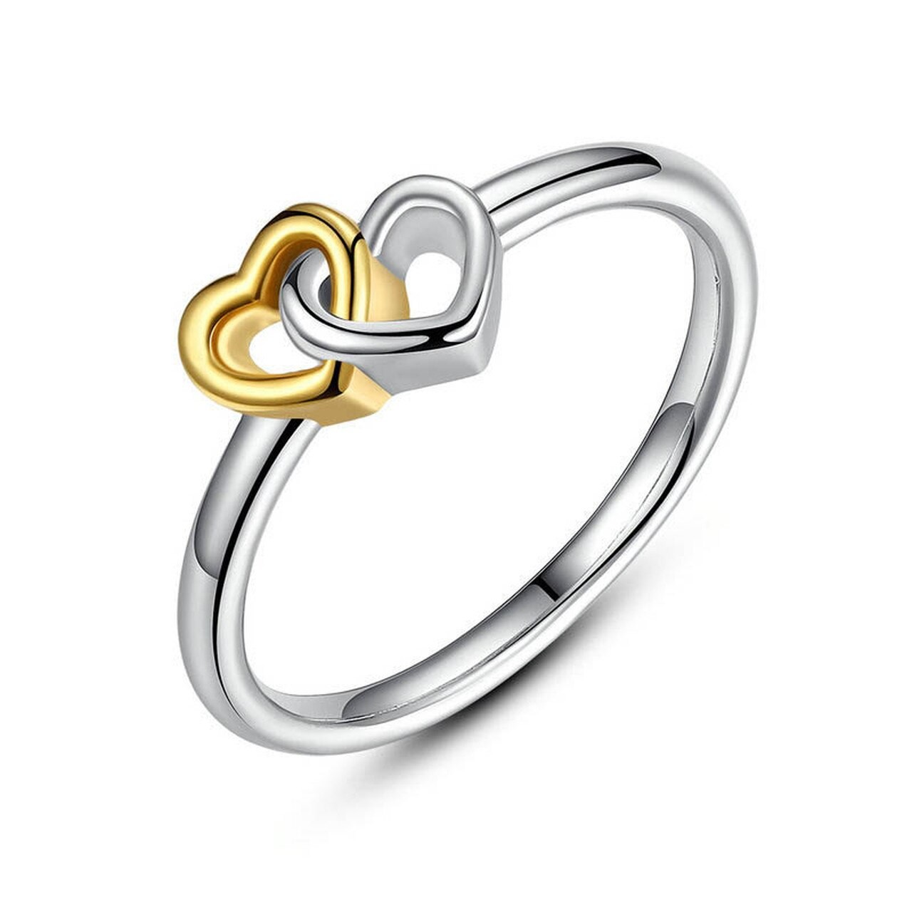 E-shop Linda's Jewelry Strieborný prsteň Love double Ag 925/1000 IPR021-8