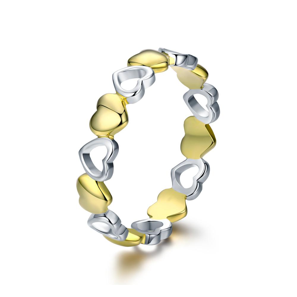 E-shop Linda's Jewelry Strieborný prsteň Love double Elegance Ag 925/1000 IPR046-6