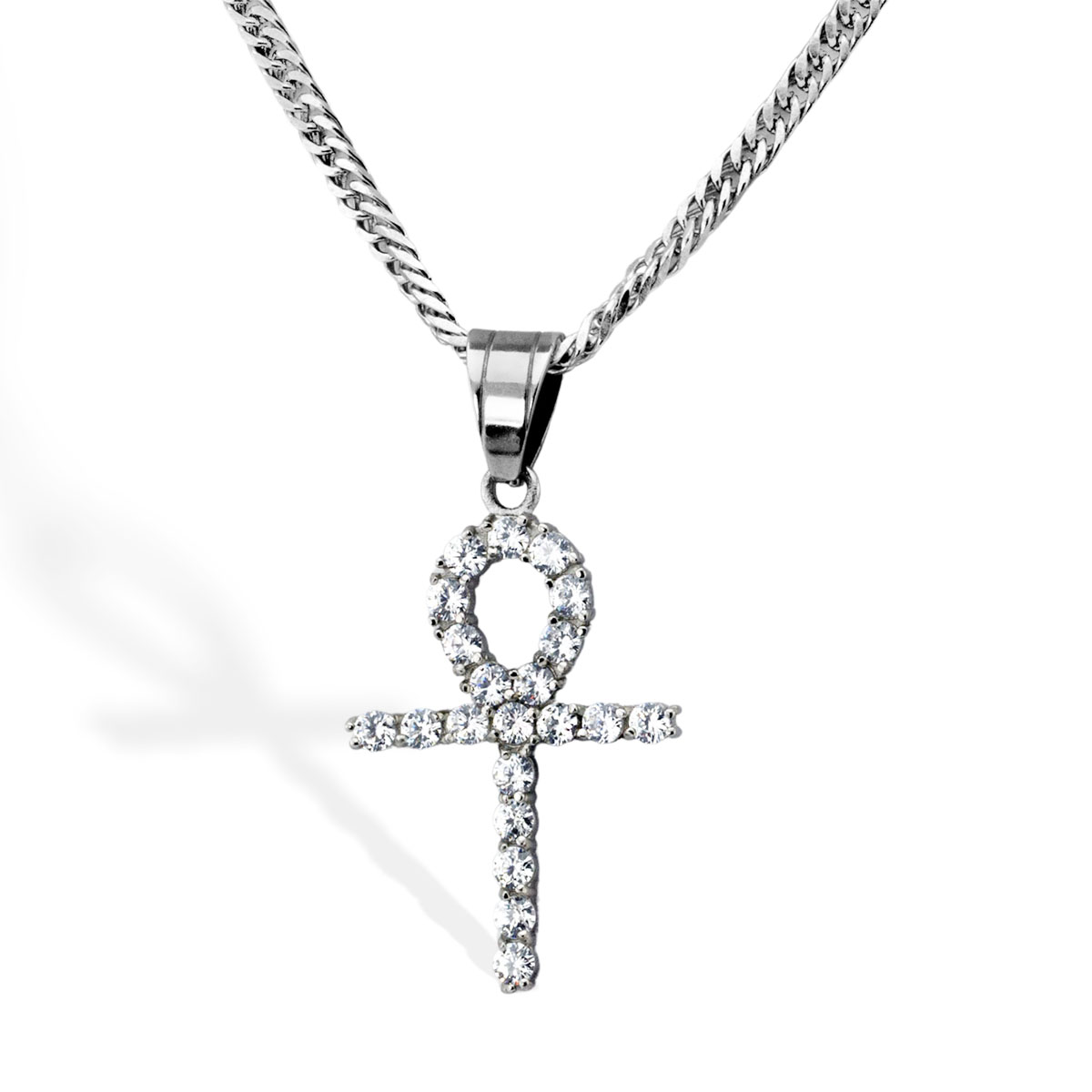 Linda\'s Jewelry Náhrdelník Egyptský kríž Ankh chirurgická oceľ INH017