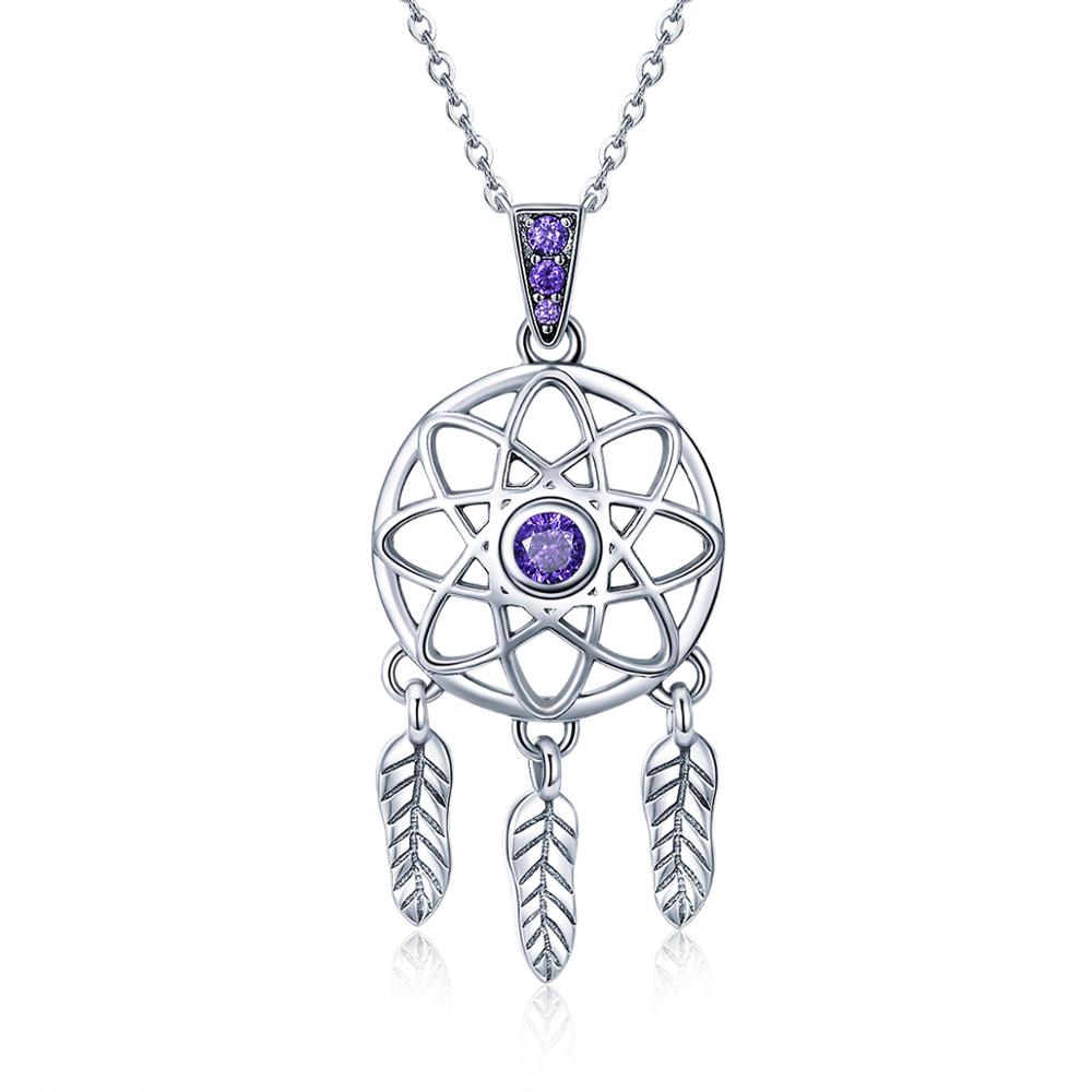 E-shop Linda's Jewelry Strieborný náhrdelník Snový Lapač Ag 925/1000 INH091