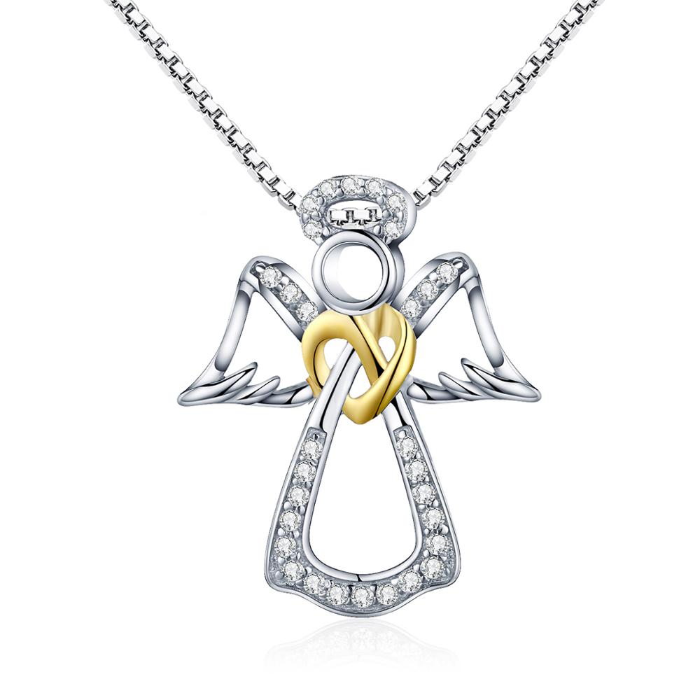 Linda\'s Jewelry Strieborný náhrdelník Anjel Pána Ag 925/1000 INH092