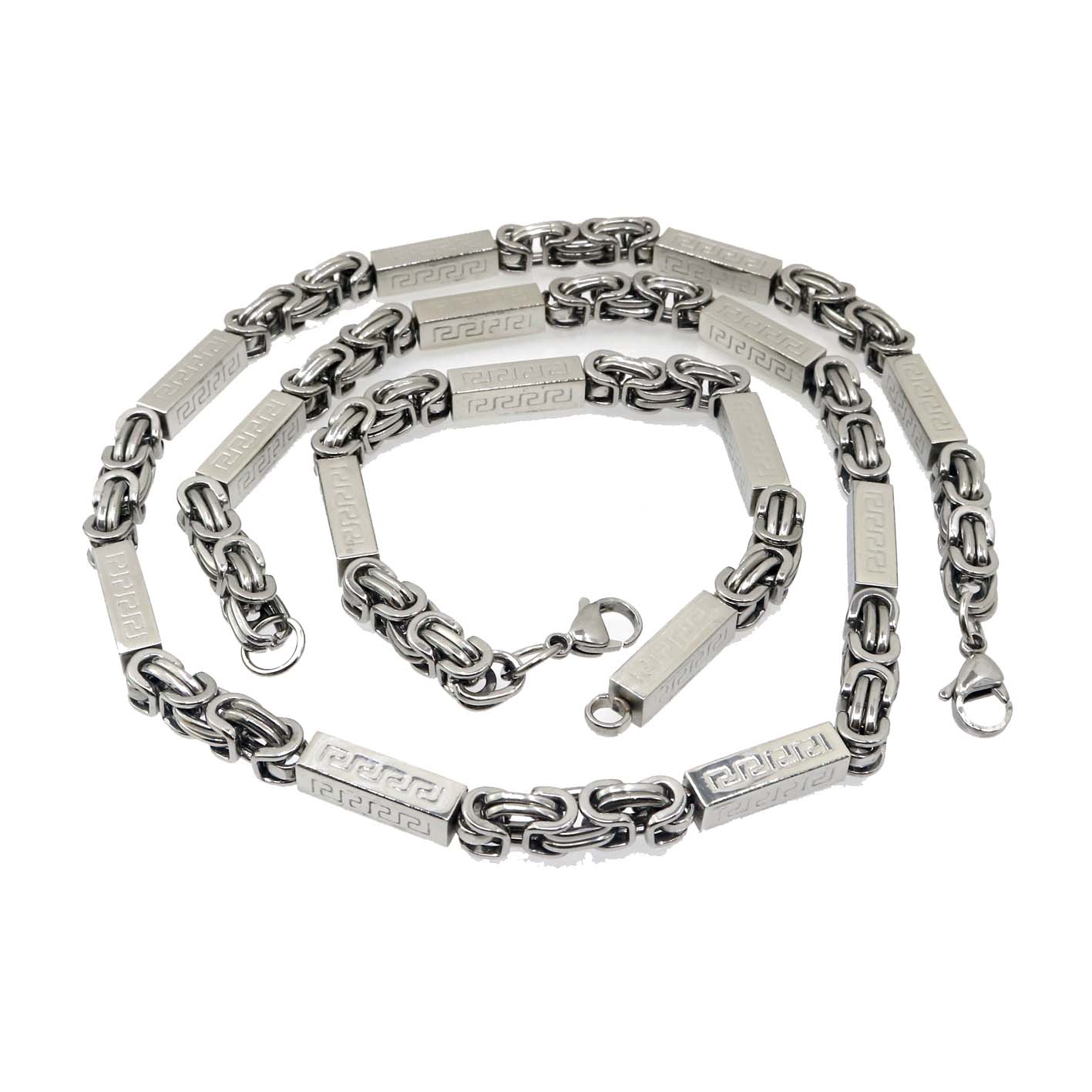 E-shop Sam's Artisans Pánsky náhrdelník Antique Steel chirurgická oceľ INHM003