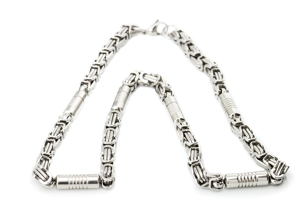 Sam\'s Artisans Pánsky náhrdelník Cylinder Steel chirurgická oceľ INHM005