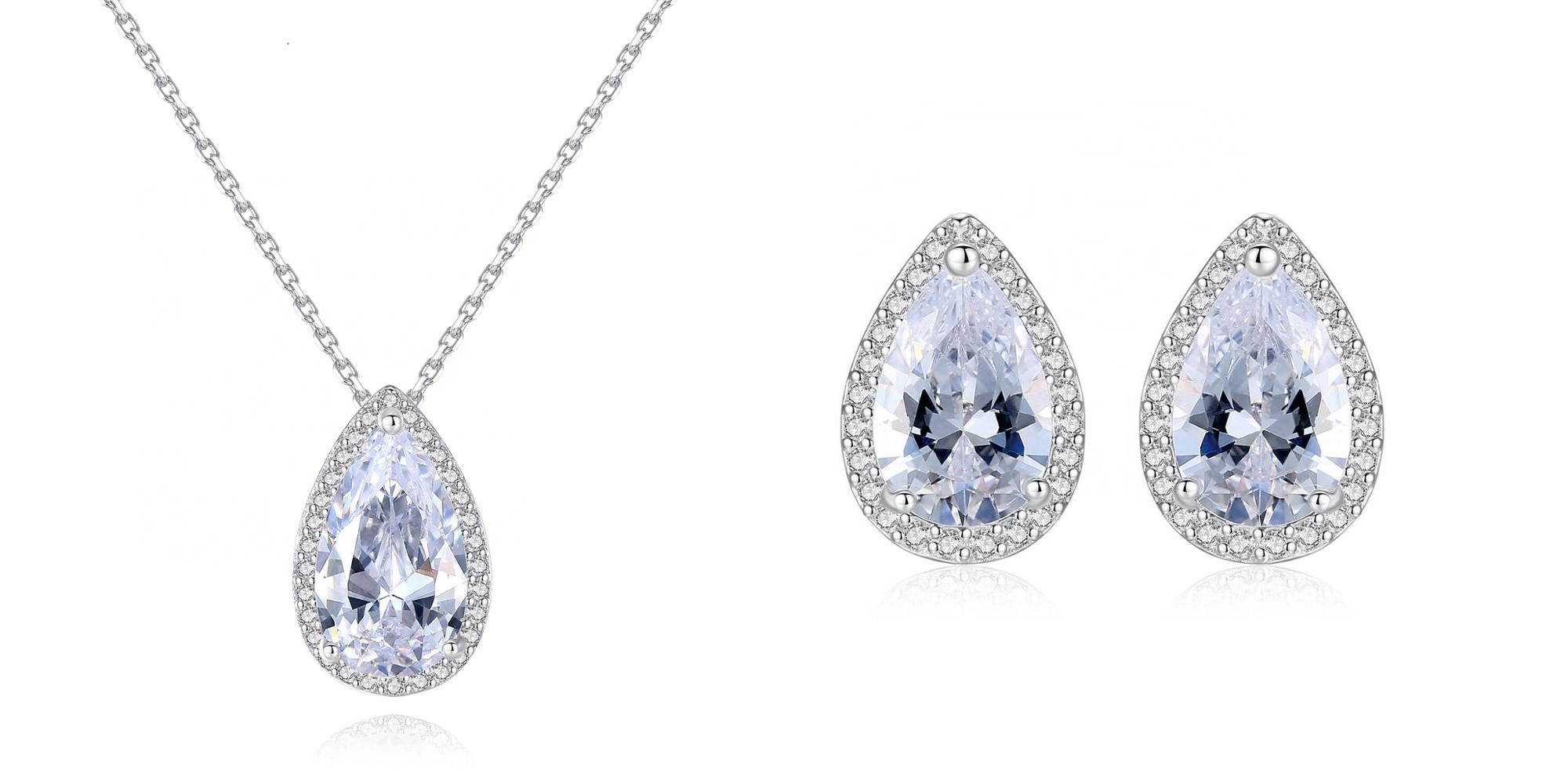 E-shop Linda's Jewelry Zvýhodnená sada šperkov Kvapka radosti Ag 925/1000 IS076