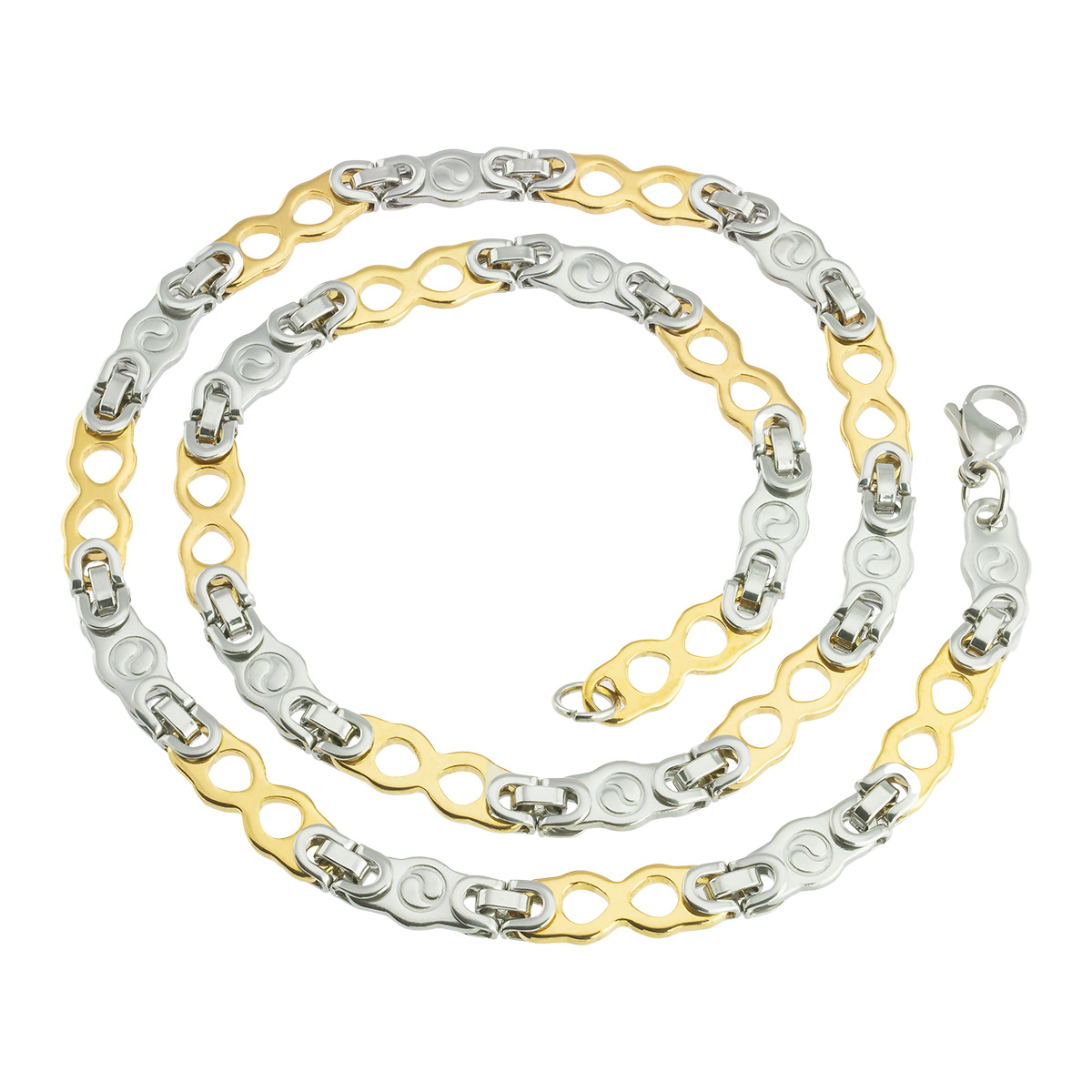 E-shop Sam's Artisans Pánsky náhrdelník Infinite chirurgická oceľ INHM028