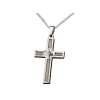 Náhrdelník kríž Steel Rope chirurgická oceľ  +Darčeková krabička zdarma