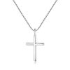 Strieborný náhrdelník Kríž Ag 925/1000  +Darčeková krabička zdarma