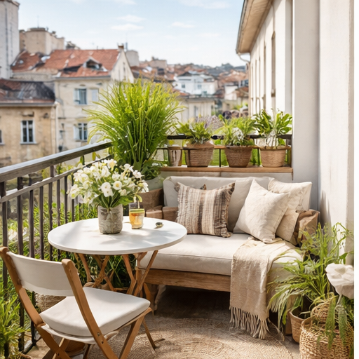Proč i malý balkon může nabídnout velkou pohodu