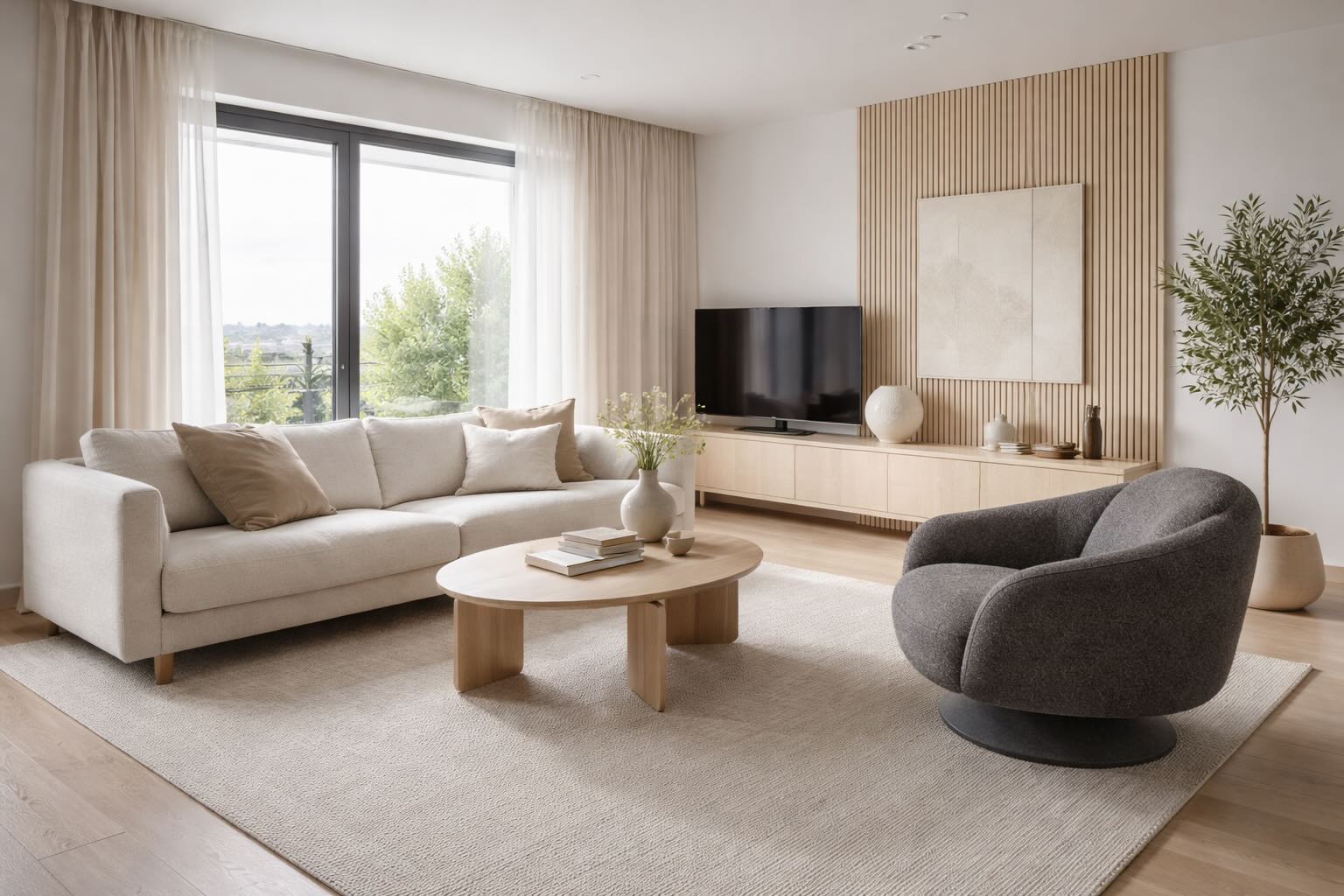 Jak kombinovat pohovku a křesla v obýváku: tipy designérů