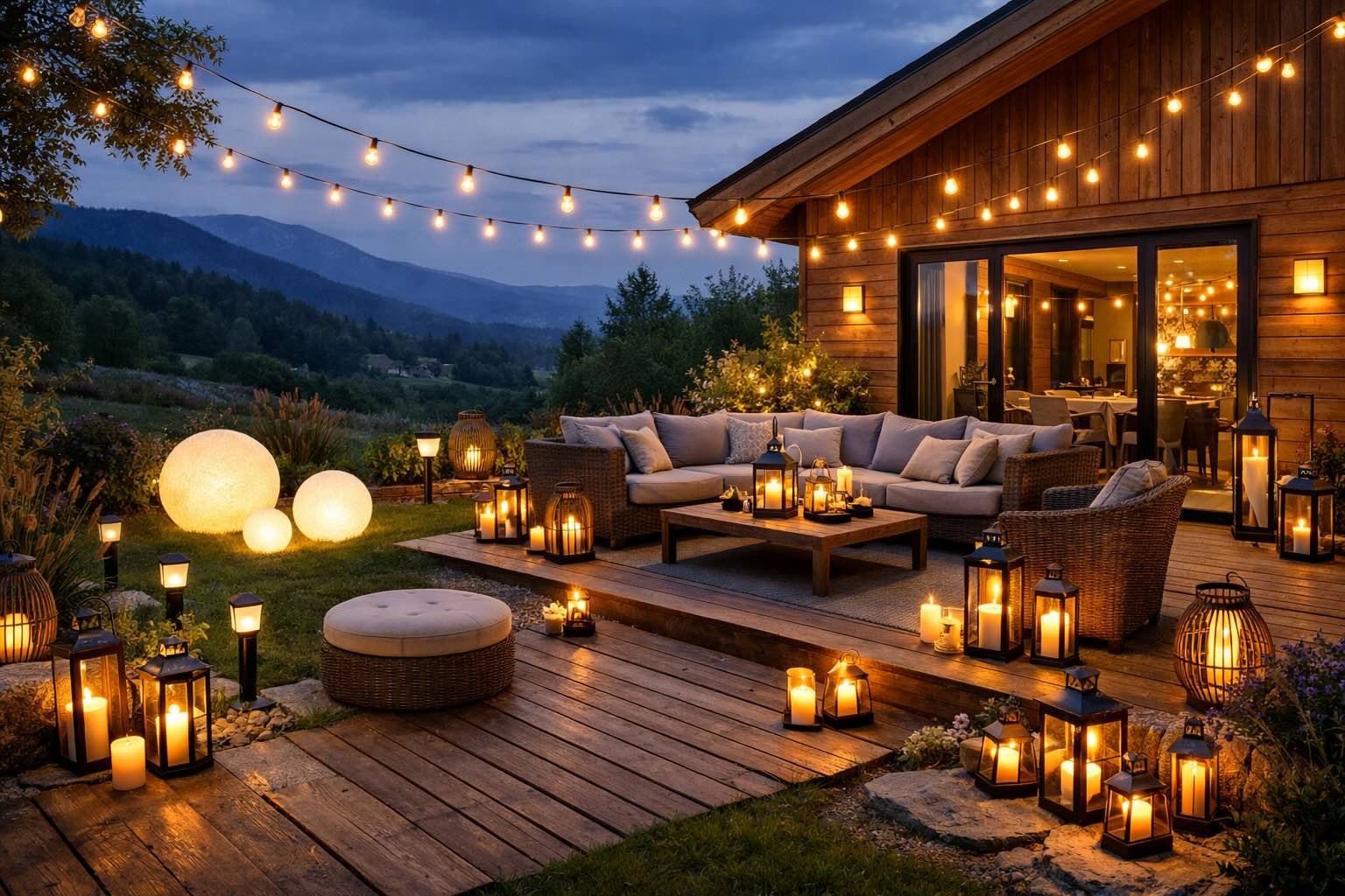 Jak krásně osvětlit zahradu: 7 nápadů pro dokonalou atmosféru