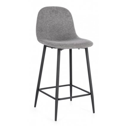 Barová židle IRELIA šedá