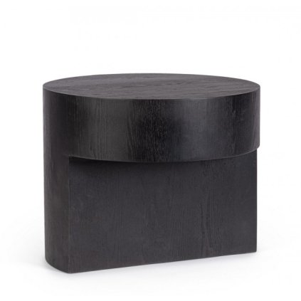 Odkládací stolek STANWOOD 50 cm černý
