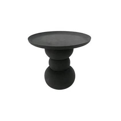 Odkládací stolek ALPA 41 cm černý