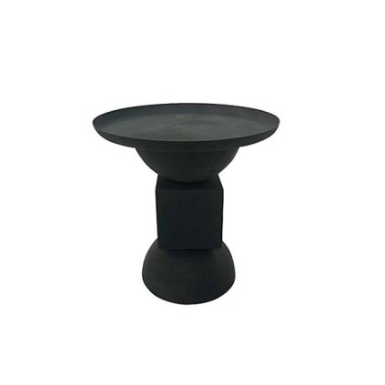 Odkládací stolek ALKA 40,5 cm černý