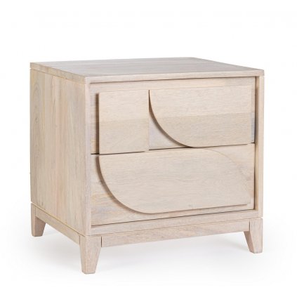 Dřevěný noční stolek ARCHITA