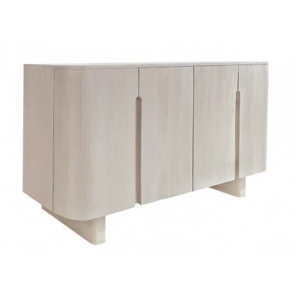 Dřevěný kabinet SERAPIS 150x84 cm světlý