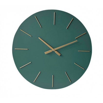 TIMELINE GREEN WALL CLOCK D60