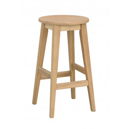 Dřevěná barová stolička AUSTIN dub