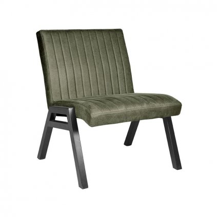 Fauteuil Matz 72x74x81 cm Army Microvezel