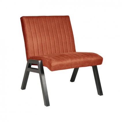 Fauteuil Matz 72x74x81 cm Cognac Microvezel