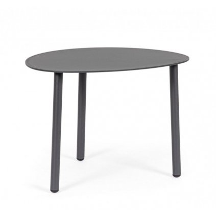 Zahradní konferenční stolek SPARKY šedý 55x45 cm